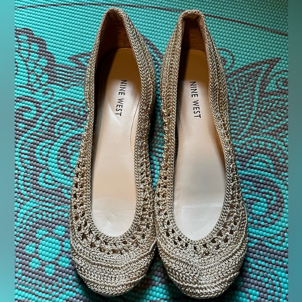 Nine West Crochet  Flats